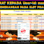 BUKTI MENANG MEMBER BALIJITU 25/10/2024