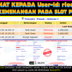 BUKTI MENANG MEMBER BALIJITU 21/10/2024